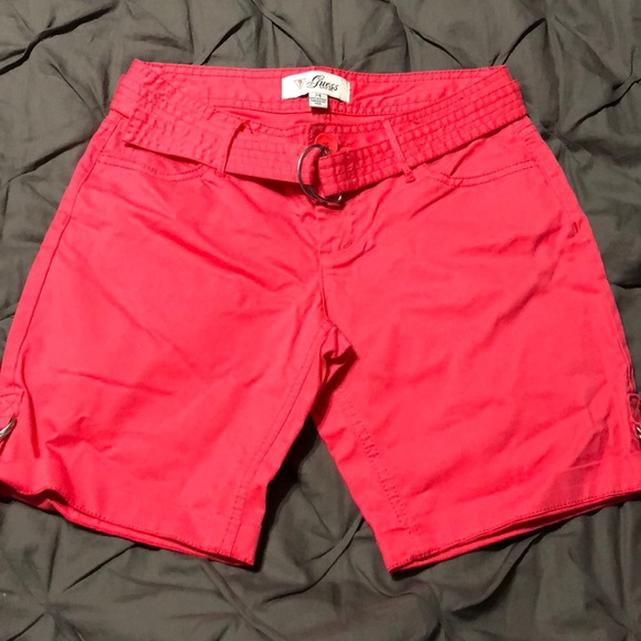 Guess Pants - HP 🎉 Pink (longer) Guess Shorts